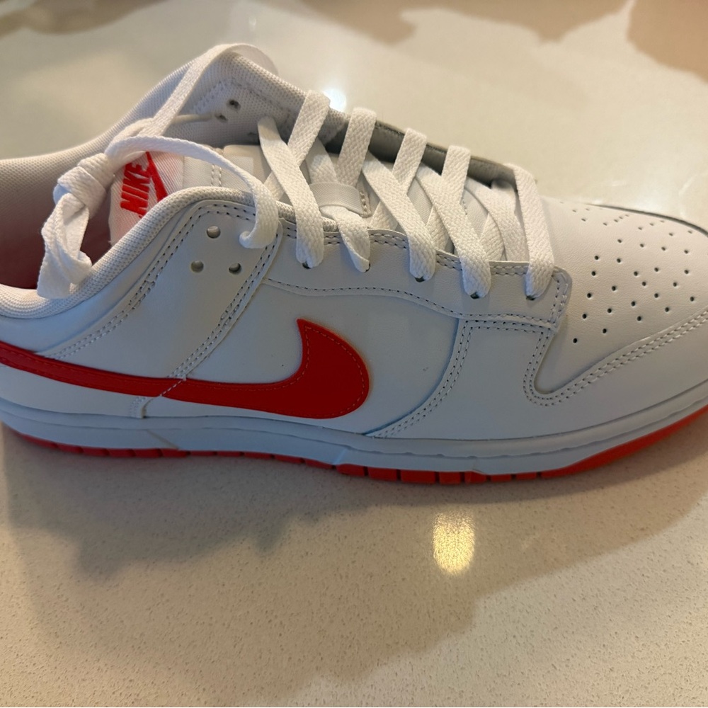 New Nike Dunk Low Retro in Orange and White